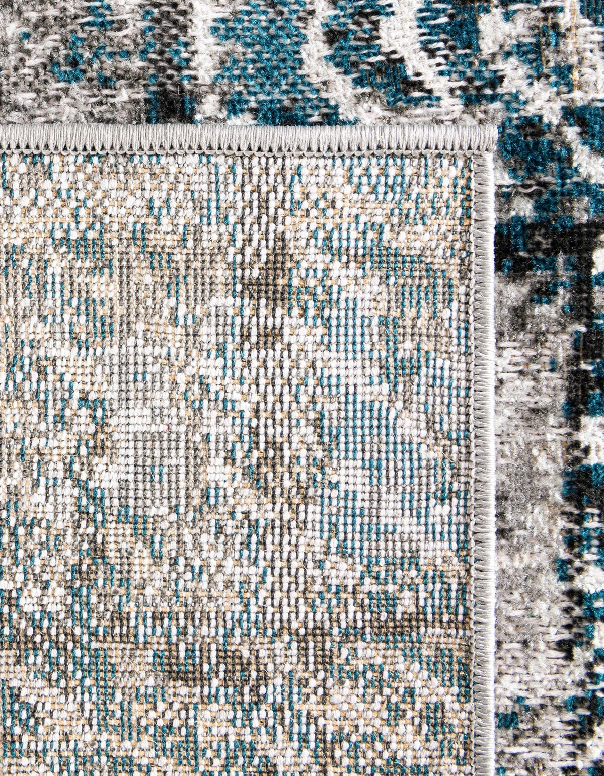 Seville Elegance Collection Area Rug - Cordoba Rectangle Gray Blue  lifestyle 15