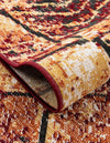 Seville Elegance Collection Area Rug - Cordoba Rectangle Rust Red  lifestyle 21