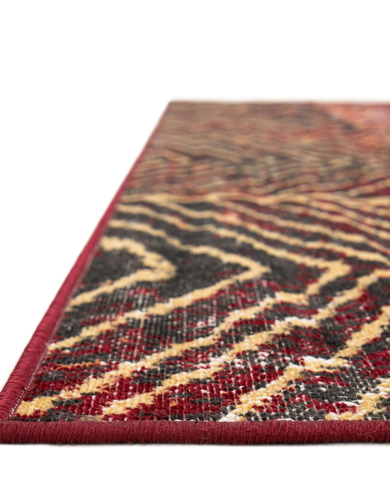 Seville Elegance Collection Area Rug - Cordoba Rectangle Rust Red  lifestyle 13