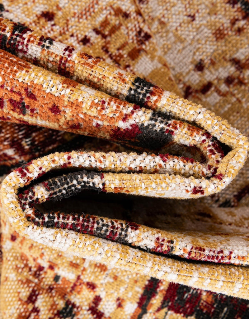 Seville Elegance Collection Area Rug - Cordoba Rectangle Rust Red  lifestyle 14