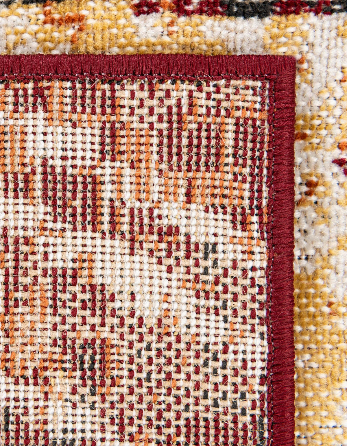 Seville Elegance Collection Area Rug - Cordoba Rectangle Rust Red  lifestyle 15