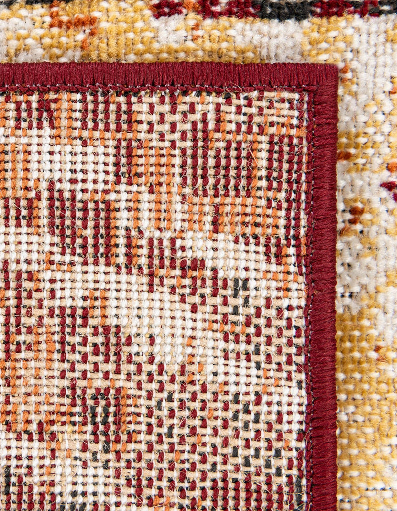 Seville Elegance Collection Area Rug - Cordoba Rectangle Rust Red  lifestyle 15