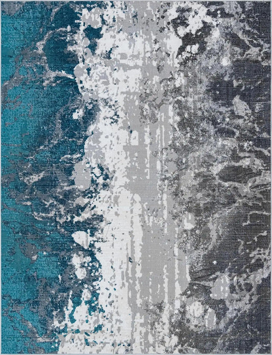 Seville Elegance Collection Area Rug -  Granada Rectangle Gray Main