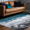 Seville Elegance Collection Area Rug -  Granada Rectangle Gray  lifestyle 3