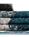 Seville Elegance Collection Area Rug -  Granada Rectangle Gray  lifestyle 15