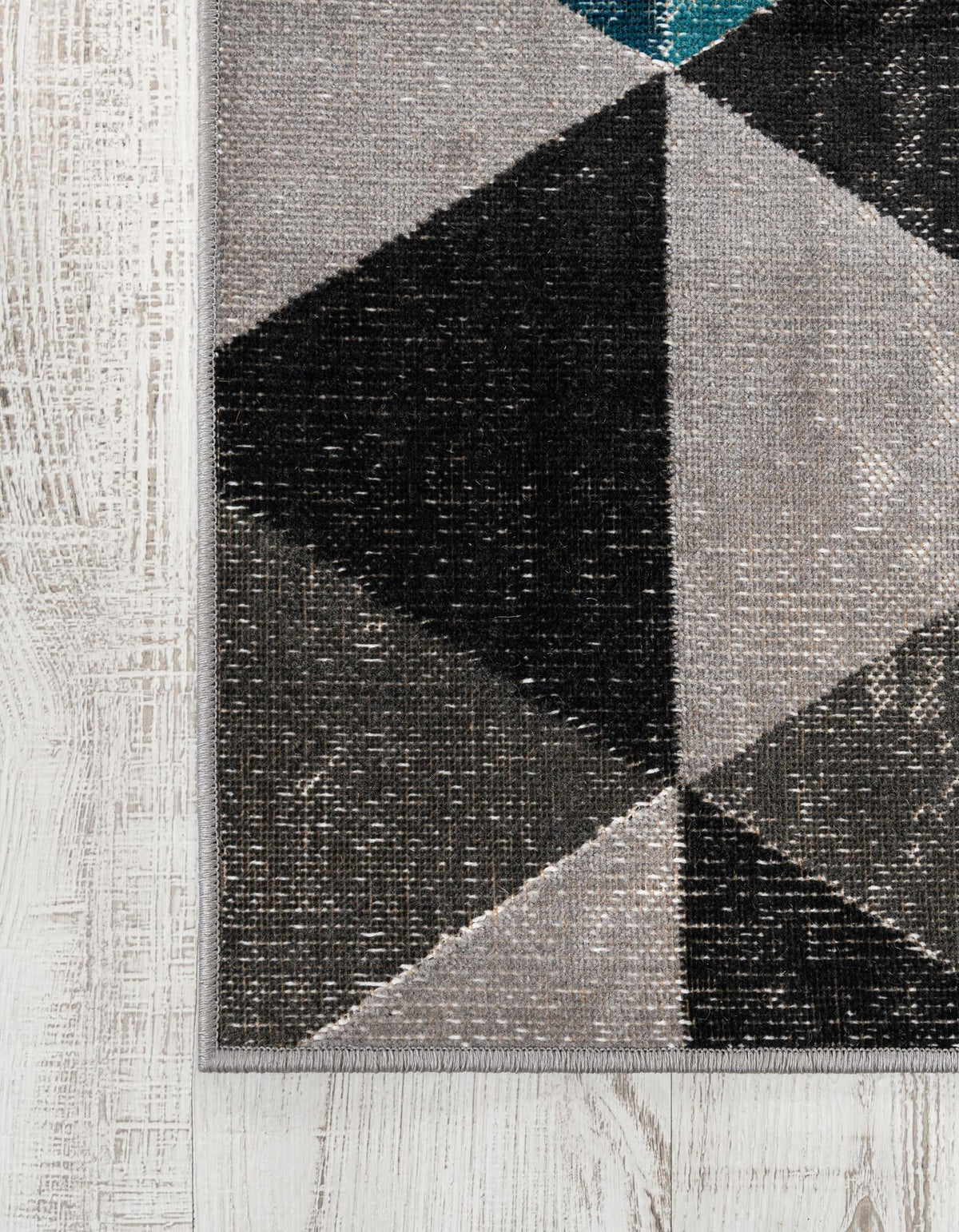Seville Elegance Collection Area Rug -  Malaga Rectangle Gray  lifestyle 10