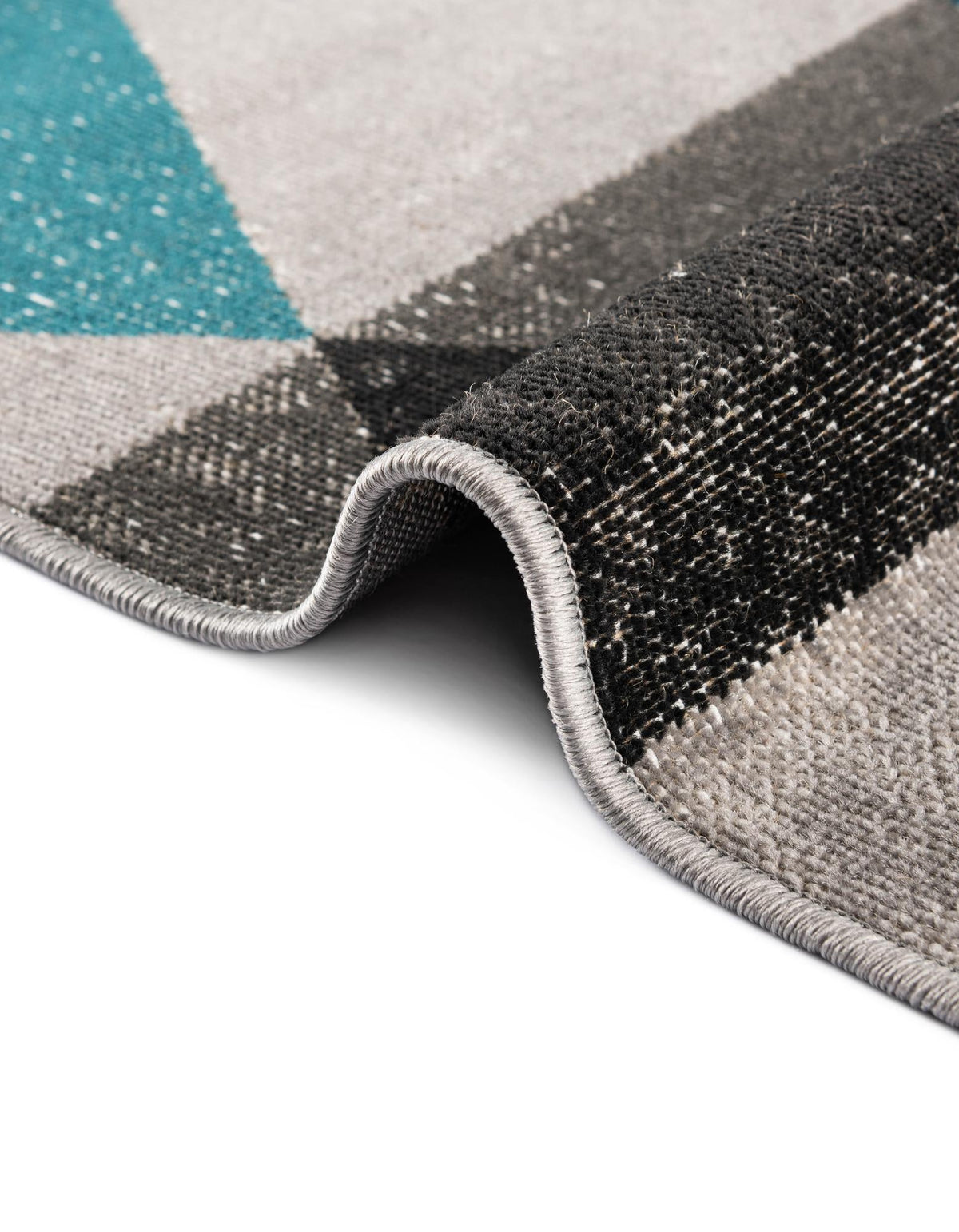 Seville Elegance Collection Area Rug -  Malaga Rectangle Gray  lifestyle 25