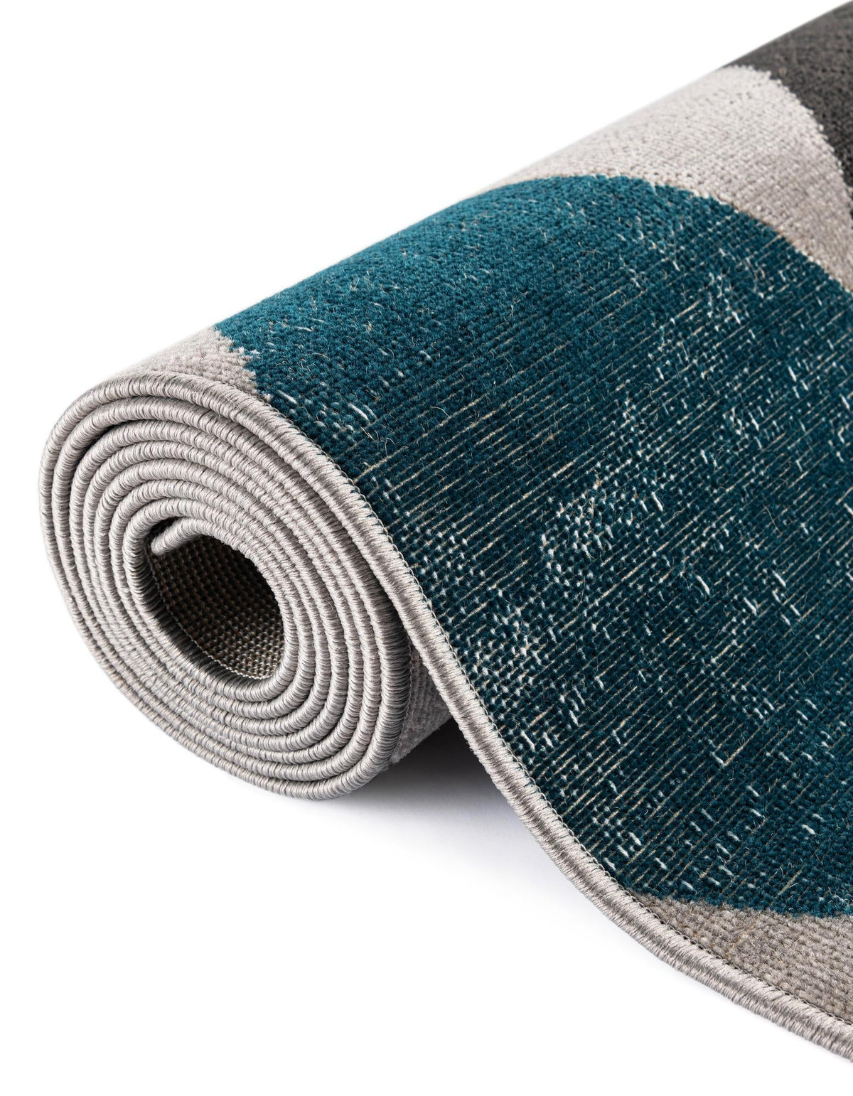 Seville Elegance Collection Area Rug -  Malaga Rectangle Gray  lifestyle 27