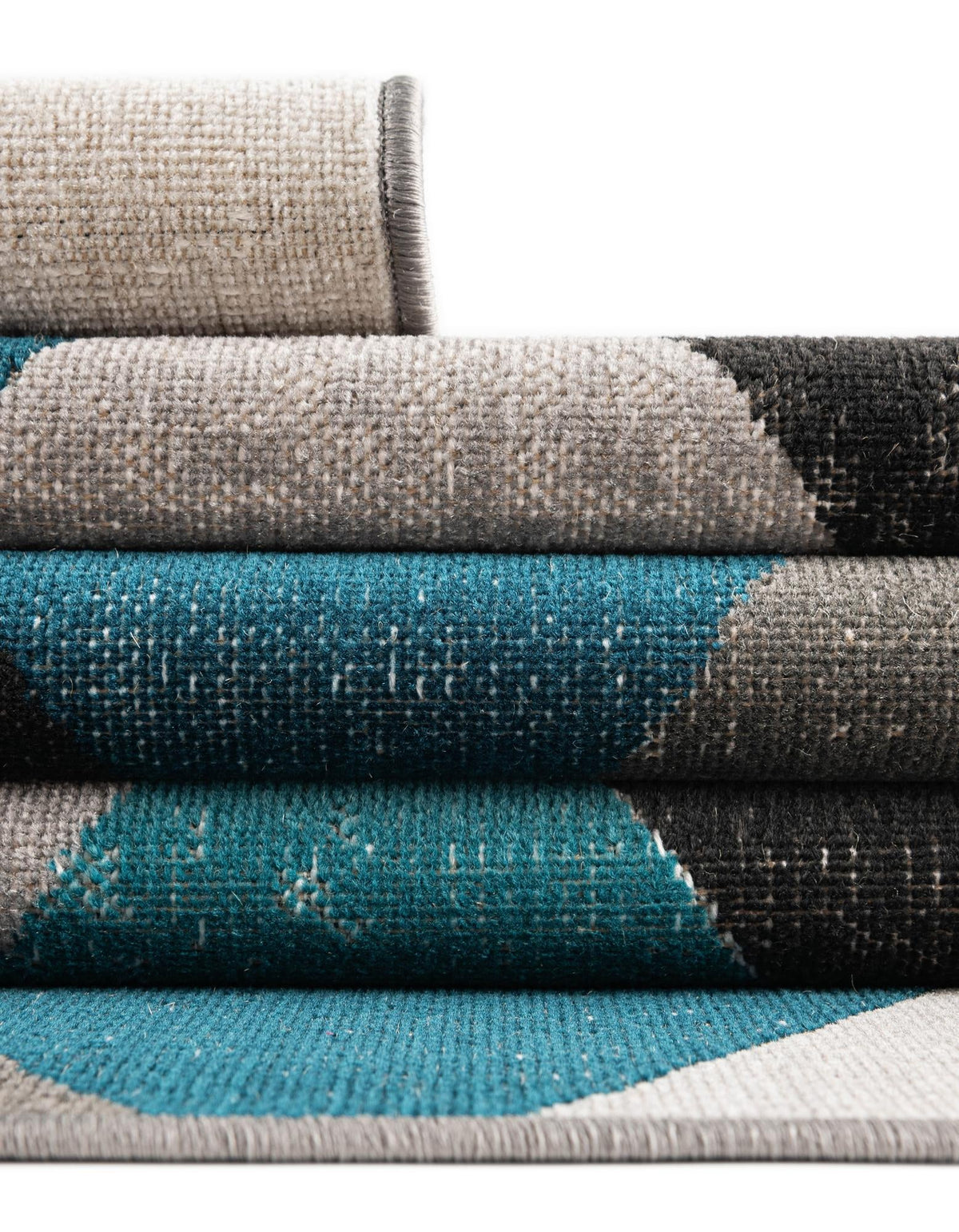 Seville Elegance Collection Area Rug -  Malaga Rectangle Gray  lifestyle 29