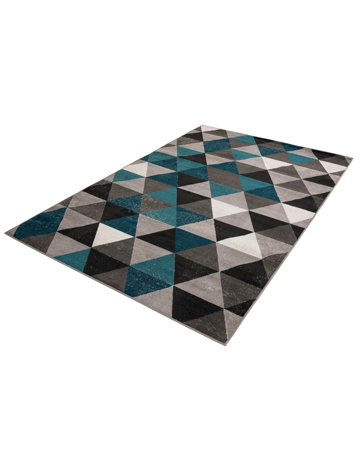 Seville Elegance Collection Area Rug -  Malaga Rectangle Gray  lifestyle 6