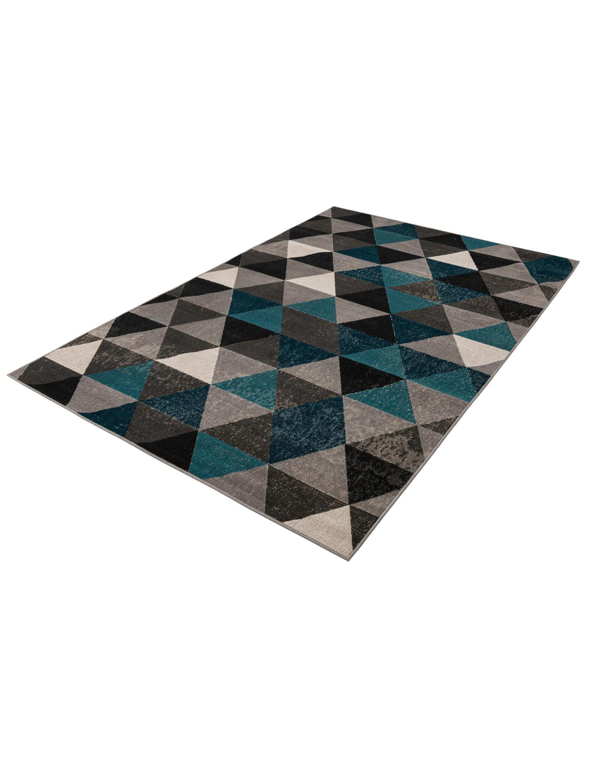 Seville Elegance Collection Area Rug -  Malaga Rectangle Gray  lifestyle 7