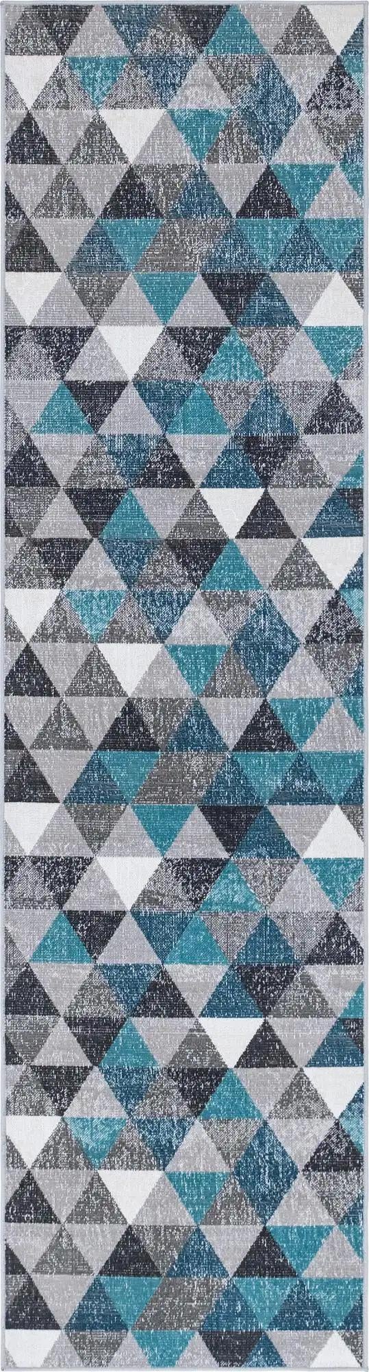 Seville Elegance Collection Area Rug -  Malaga Runner Gray  lifestyle 25