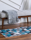 Seville Elegance Collection Area Rug -  Malaga Runner Gray  lifestyle 52