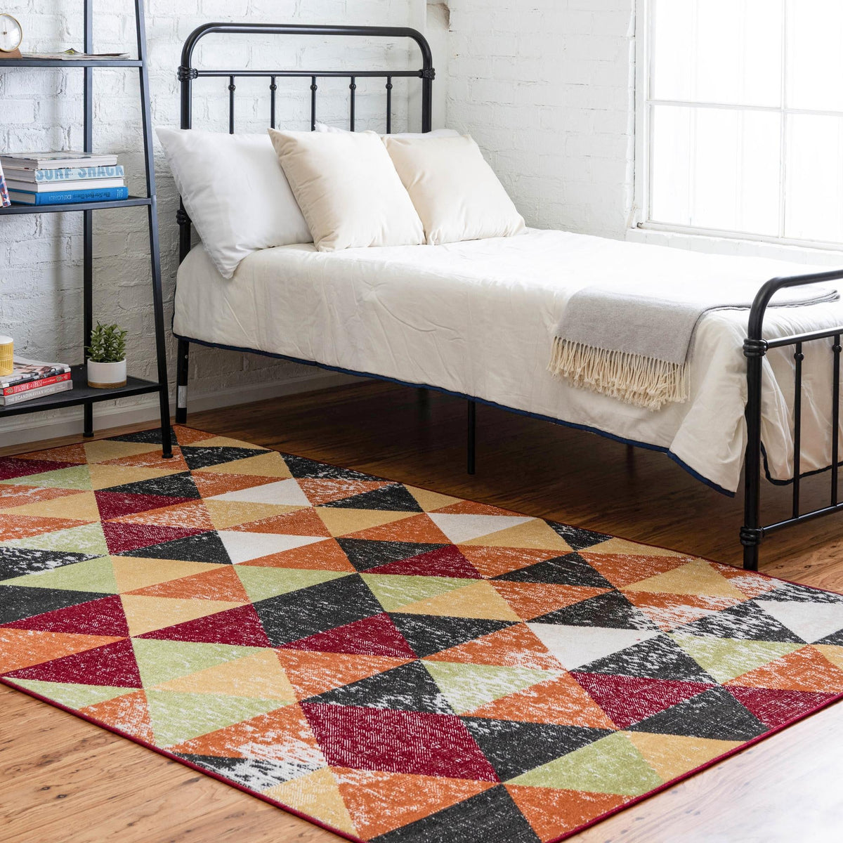 Seville Elegance Collection Area Rug -  Malaga Rectangle Multi  lifestyle 3