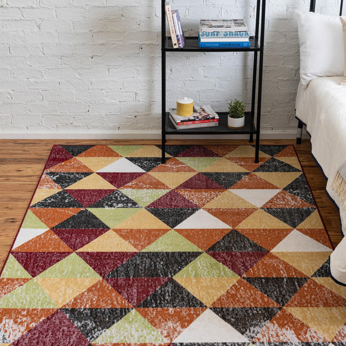 Seville Elegance Collection Area Rug -  Malaga Rectangle Multi  lifestyle 5
