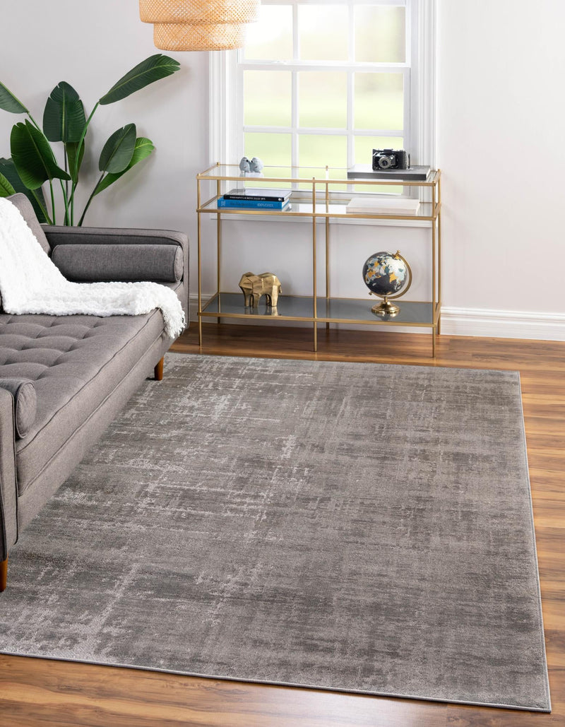 Seville Elegance Collection Area Rug -  Cadiz Rectangle Gray  lifestyle 8