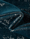 Seville Elegance Collection Area Rug -  Cadiz Rectangle Blue  lifestyle 44