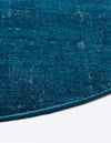 Seville Elegance Collection Area Rug -  Cadiz Round Blue  lifestyle 152