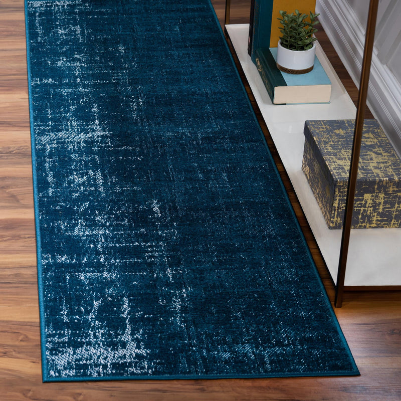 Seville Elegance Collection Area Rug -  Cadiz Runner Blue  lifestyle 104