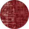 Seville Elegance Collection Area Rug -  Cadiz Round Red  lifestyle 36