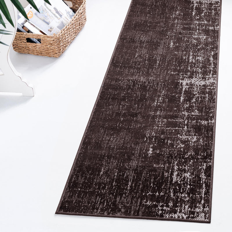 Seville Elegance Collection Area Rug -  Cadiz Runner Charcoal  lifestyle 107