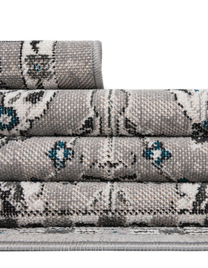 Copenhagen Comfort Collection Area Rug - Frederiksberg Rectangle Gray  lifestyle 74