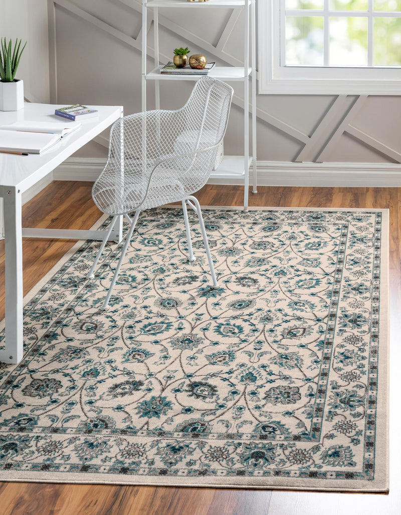 Copenhagen Comfort Collection Area Rug - Frederiksberg Rectangle Ivory  lifestyle 14