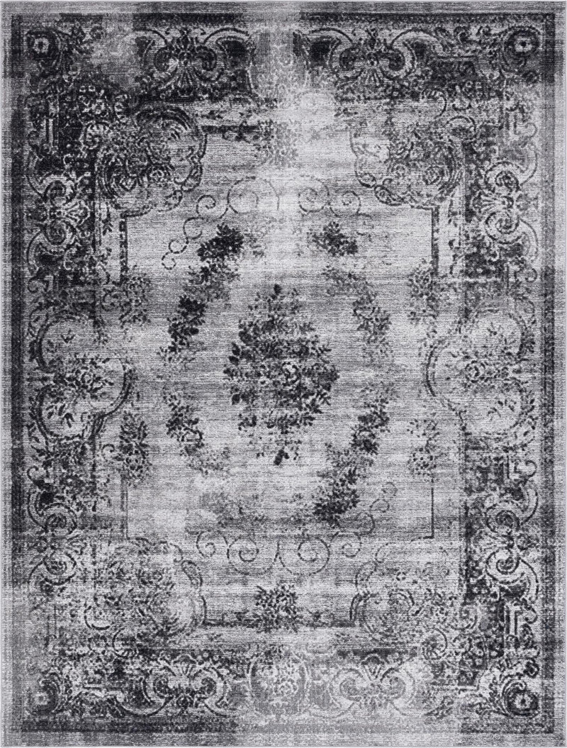 Copenhagen Comfort Collection Area Rug -  Roskilde Rectangle Gray  lifestyle 2