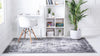 Copenhagen Comfort Collection Area Rug -  Roskilde Rectangle Gray  lifestyle 10