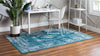 Copenhagen Comfort Collection Area Rug -  Roskilde Rectangle Blue  lifestyle 8