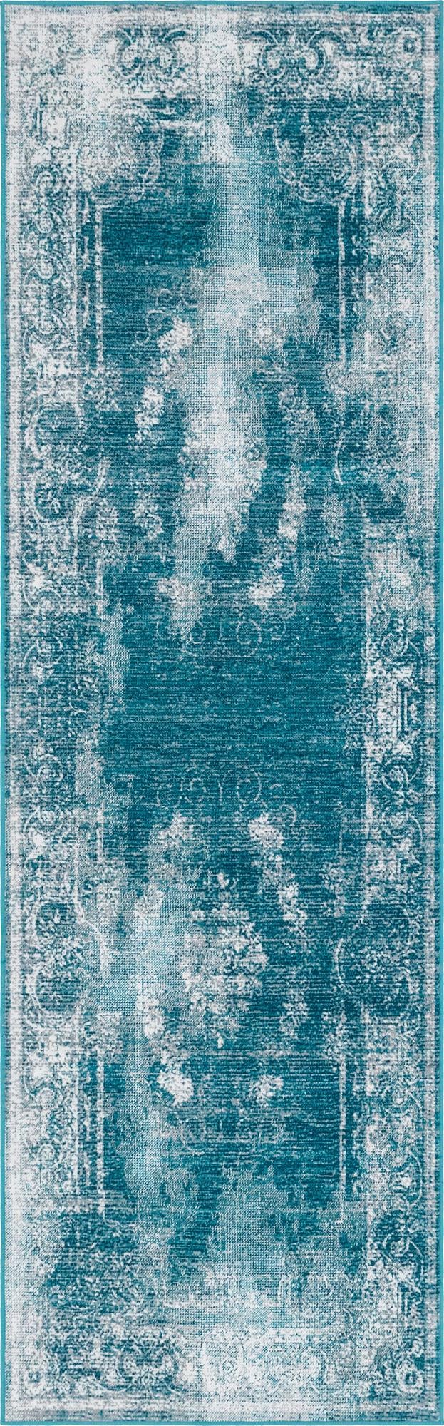 Copenhagen Comfort Collection Area Rug -  Roskilde Runner Blue  lifestyle 69