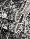 Copenhagen Comfort Collection Area Rug -  Roskilde Rectangle Charcoal  lifestyle 13