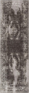 Copenhagen Comfort Collection Area Rug -  Roskilde Runner Charcoal  lifestyle 72