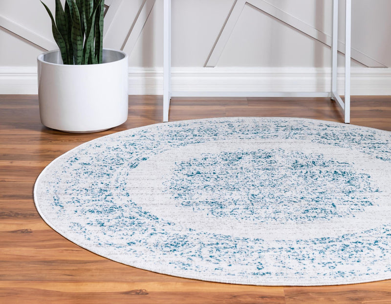 Copenhagen Comfort Collection Area Rug -  Helsingør Round Cream  lifestyle 45
