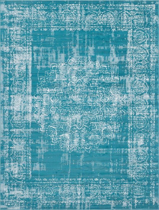 Copenhagen Comfort Collection Area Rug -  Helsingør Rectangle Blue Main
