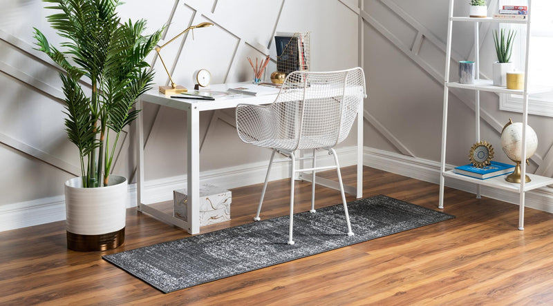 Copenhagen Comfort Collection Area Rug -  Helsingør Runner Dark Gray  lifestyle 47