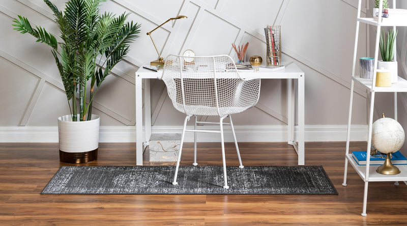 Copenhagen Comfort Collection Area Rug -  Helsingør Runner Dark Gray  lifestyle 50
