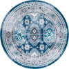 Copenhagen Comfort Collection Area Rug -  Sønderborg Round Blue  lifestyle 38