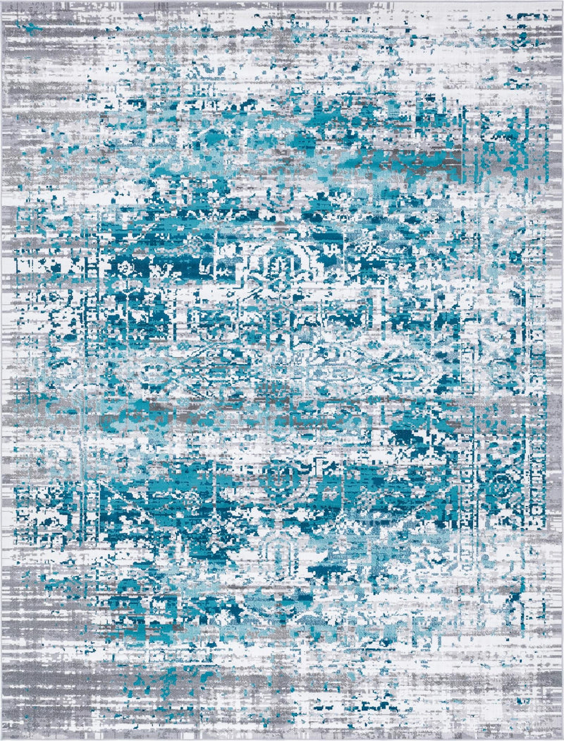 Copenhagen Comfort Collection Area Rug -  Odense Rectangle Blue Main