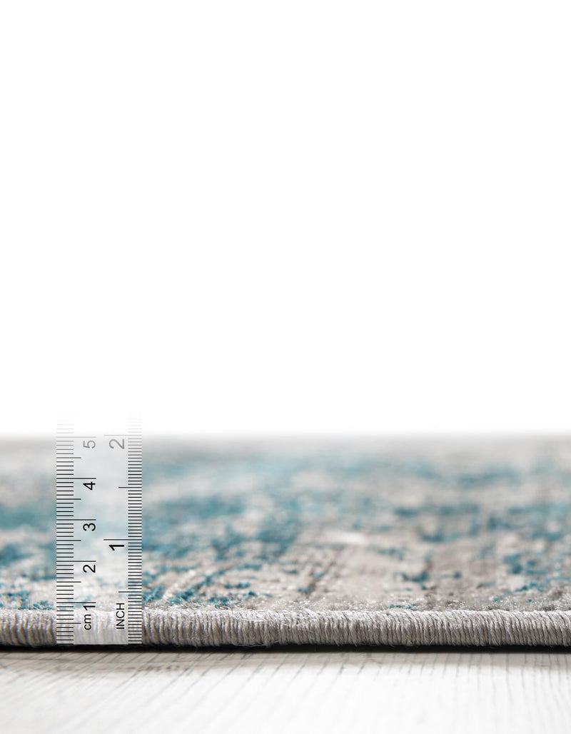 Copenhagen Comfort Collection Area Rug -  Odense Rectangle Blue  lifestyle 4