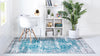 Copenhagen Comfort Collection Area Rug -  Odense Rectangle Blue  lifestyle 4