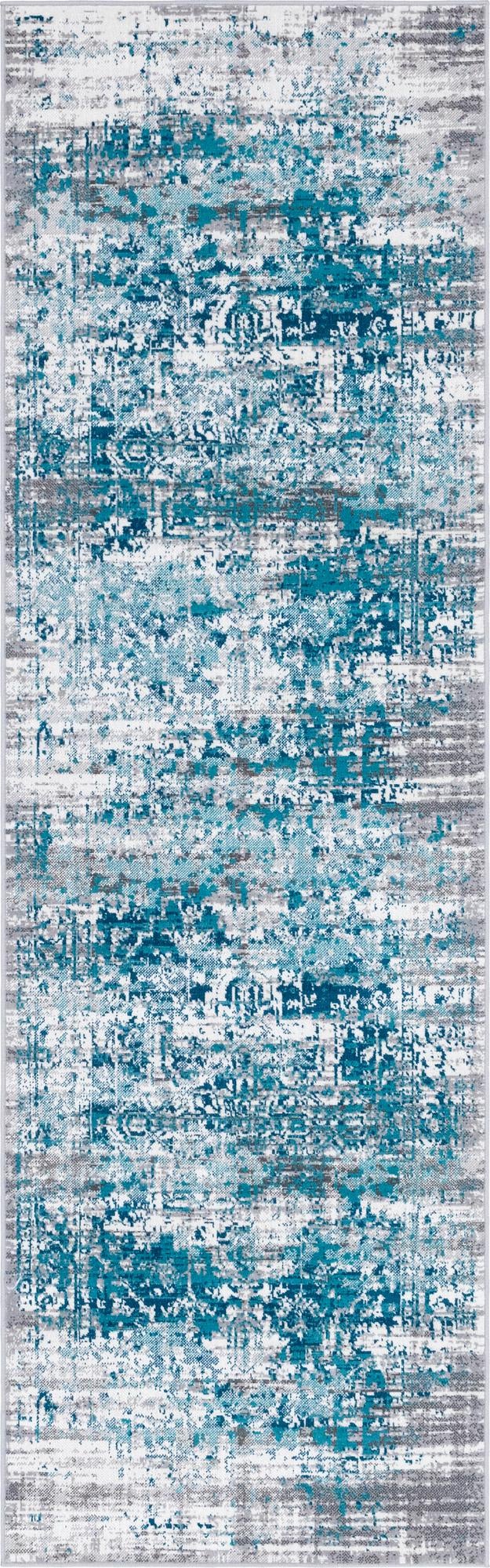 Copenhagen Comfort Collection Area Rug -  Odense Runner Blue  lifestyle 16