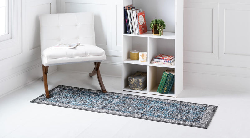 Copenhagen Comfort Collection Area Rug -  Aalborg Runner Gray  lifestyle 17