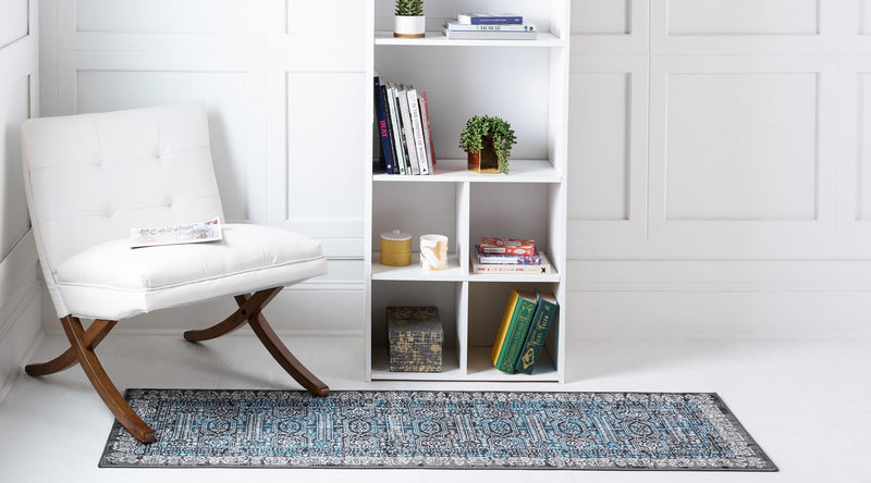 Copenhagen Comfort Collection Area Rug -  Aalborg Runner Gray  lifestyle 19