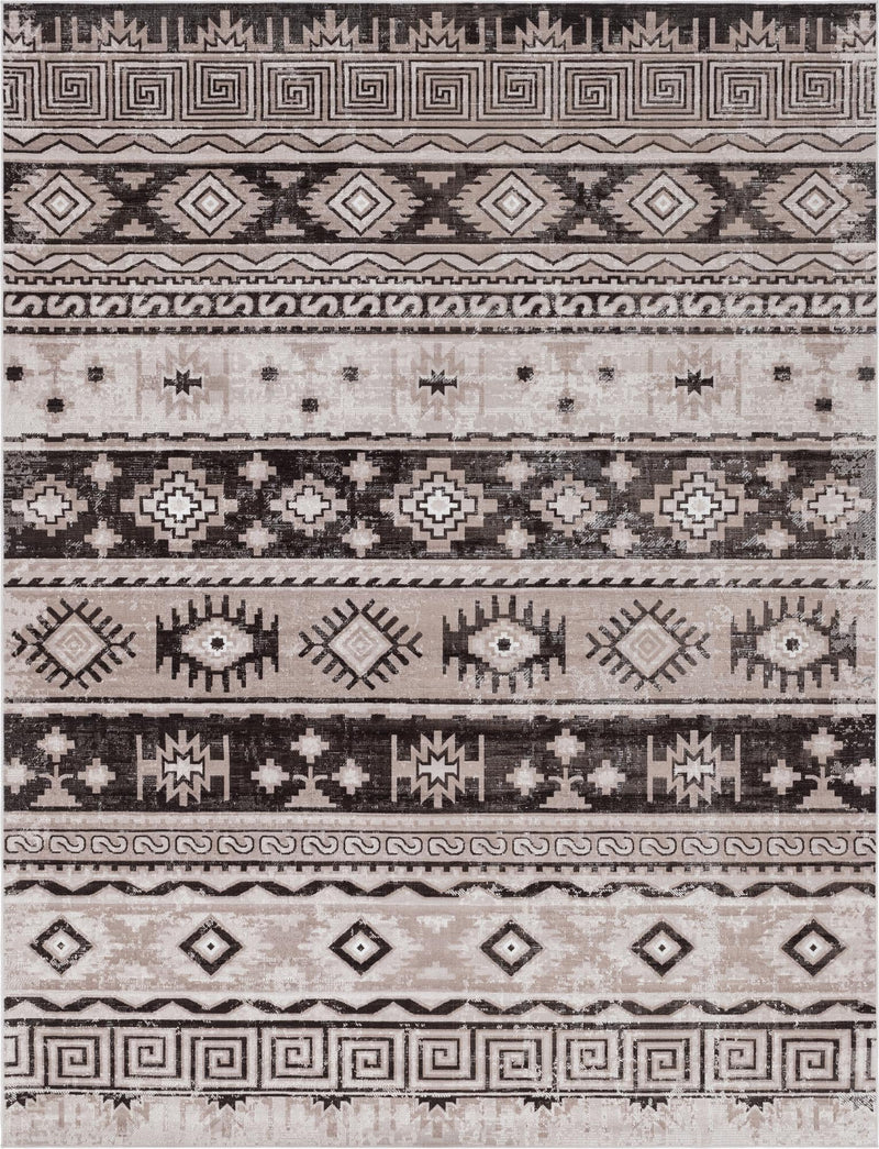 Geneva Terrace Collection Area Rug - Montreux Rectangle Beige  lifestyle 4