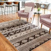 Geneva Terrace Collection Area Rug - Montreux Rectangle Beige  lifestyle 11