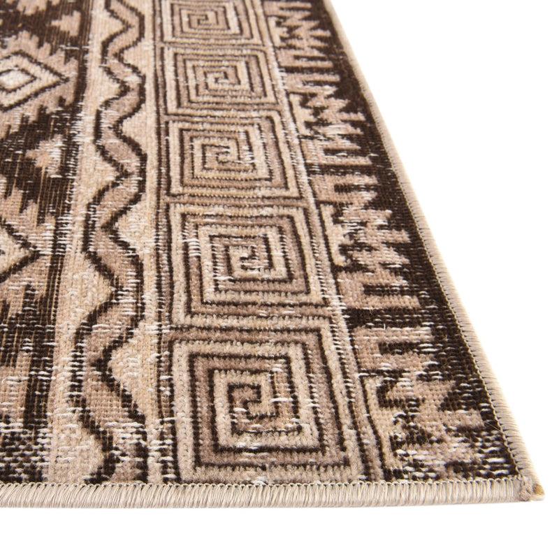 Geneva Terrace Collection Area Rug - Montreux Rectangle Beige  lifestyle 20