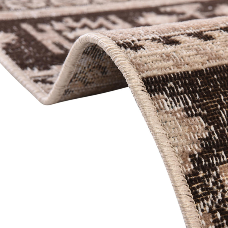 Geneva Terrace Collection Area Rug - Montreux Rectangle Beige  lifestyle 28