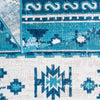 Geneva Terrace Collection Area Rug - Montreux Rectangle Blue  lifestyle 19