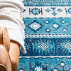 Geneva Terrace Collection Area Rug - Montreux Rectangle Blue  lifestyle 25
